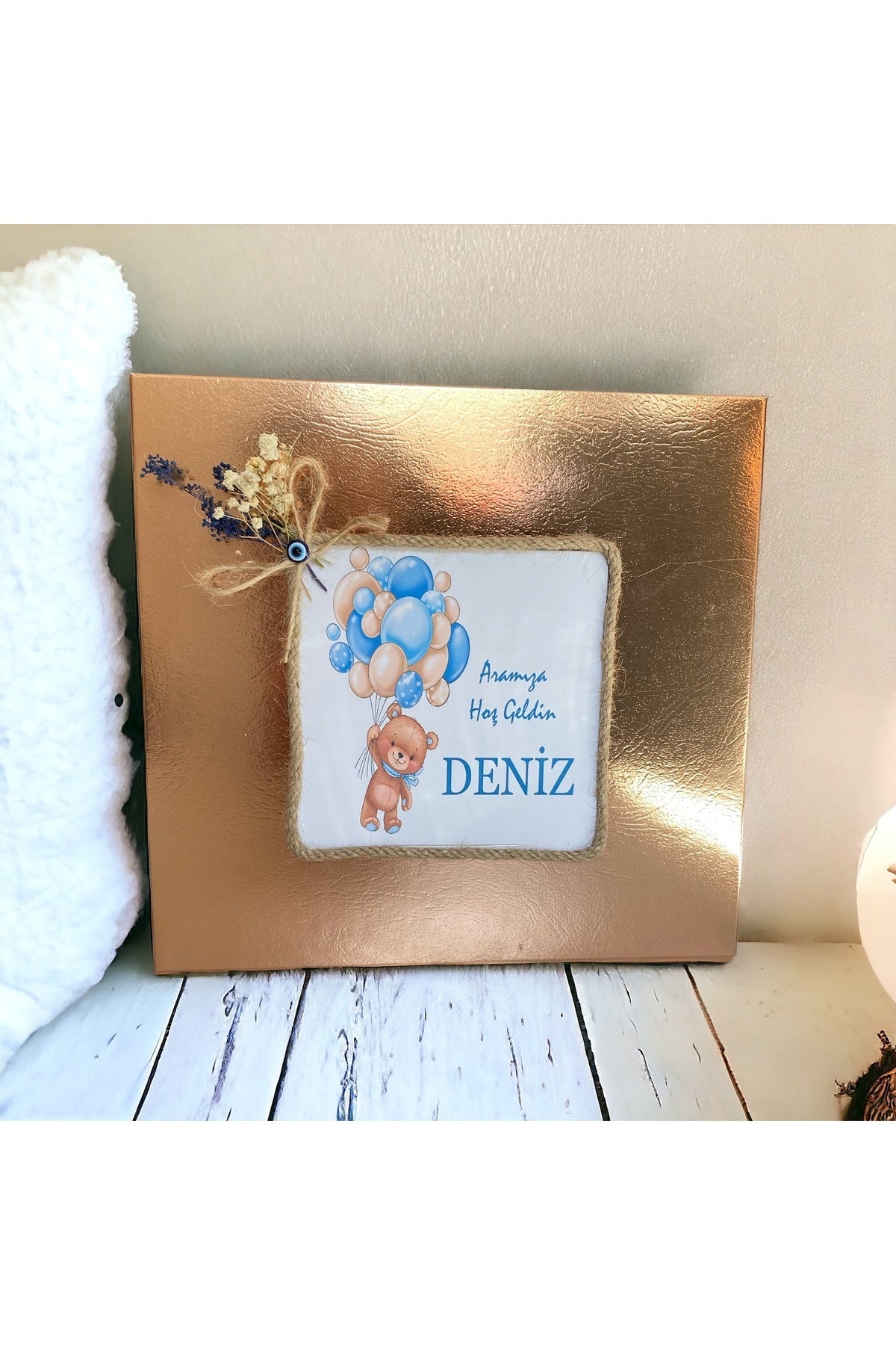 YENİ!!(ELİTÇİKOLATA) Isme Özel Balonlu Erkek Bebek Çikolatası Dogum-yaş Günü-hediyelik Çikolata