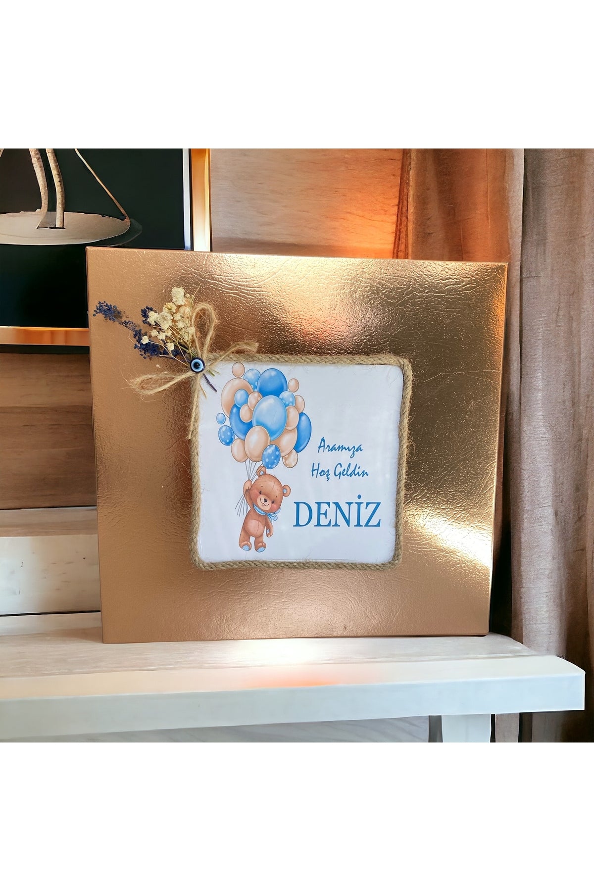 YENİ!!(ELİTÇİKOLATA) Isme Özel Balonlu Erkek Bebek Çikolatası Dogum-yaş Günü-hediyelik Çikolata